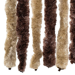 Chenille Insektenschutzvorhang 100x220 cm Beige/Hellbraun