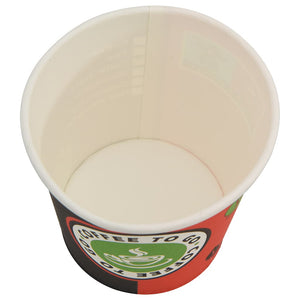 vidaXL Gobelets à café jetables en carton 120 ml (4 oz) 1000 pcs