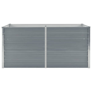 Hochbeet 160x80 cm Verzinkt Grau