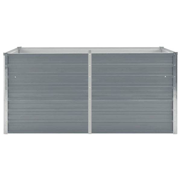 Hochbeet 160x80 cm Verzinkt Grau