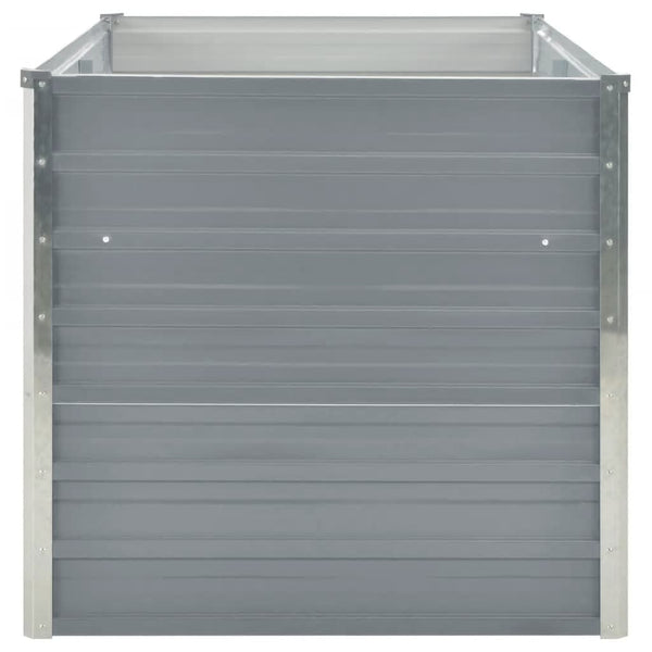 Hochbeet 160x80 cm Verzinkt Grau