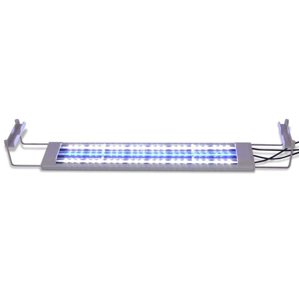 vidaXL Éclairage d'aquarium LED 50-60 cm Aluminium IP67