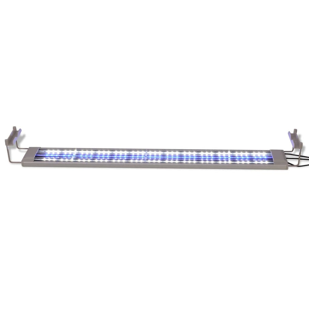 vidaXL Éclairage d'aquarium LED 80-90 cm Aluminium IP67