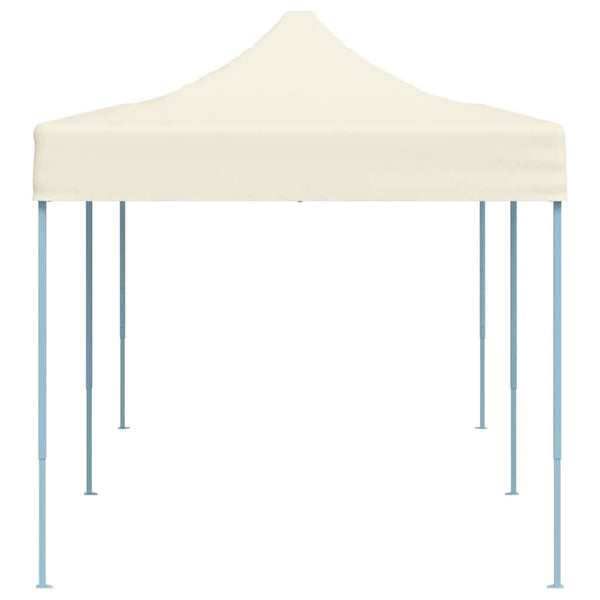 Faltzelt Pop-Up 3x6m Cremeweiß