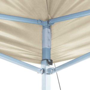 Faltzelt Pop-Up 3x6m Cremeweiß