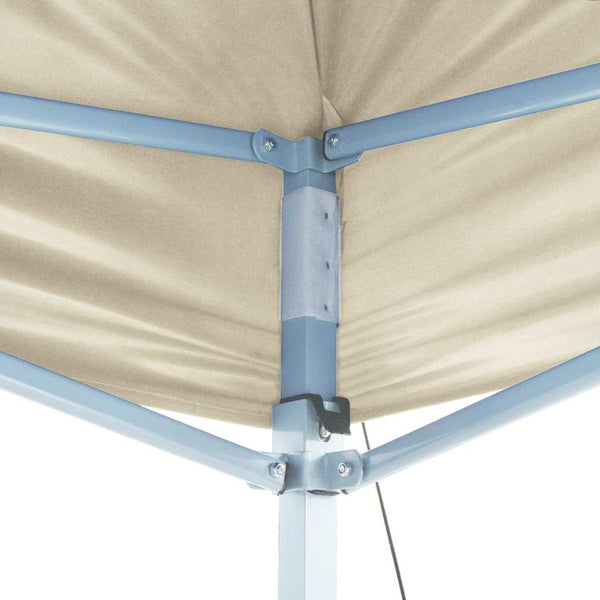 Faltzelt Pop-Up 3x6m Cremeweiß