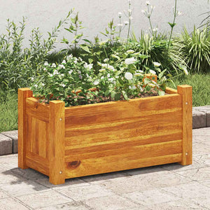 Akazienholz Hochbeet 50x25x25cm