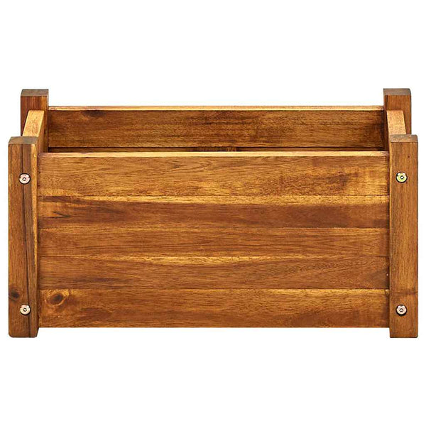 Akazienholz Hochbeet 50x25x25cm