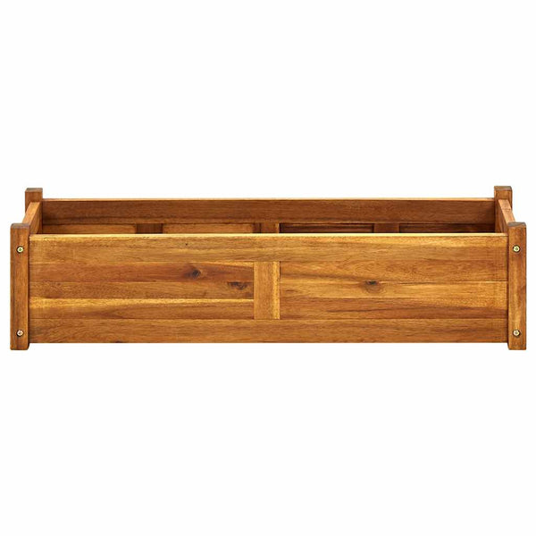 Akazienholz Hochbeet 100x30x25 cm