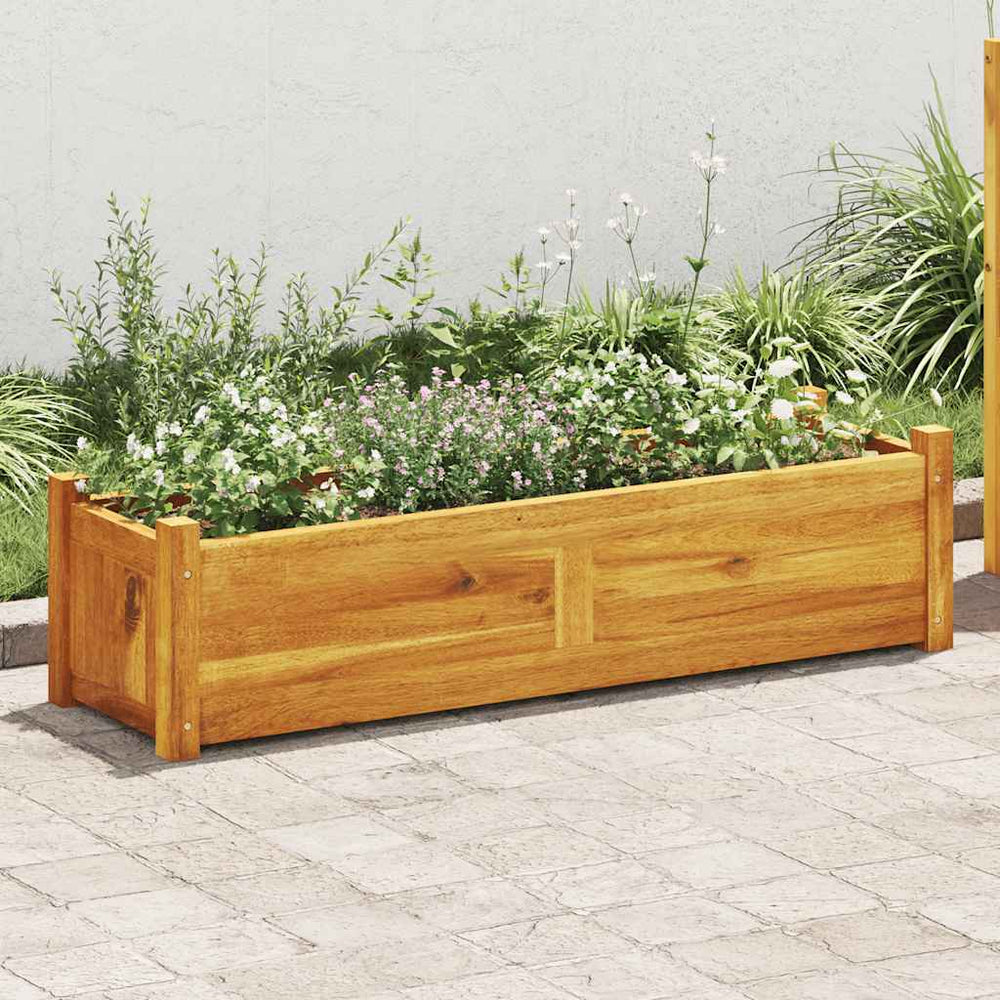 Akazienholz Hochbeet 100x30x25 cm