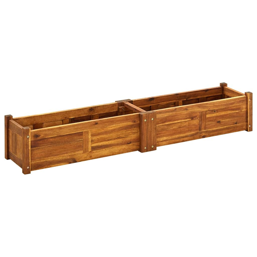 Akazienholz Hochbeet 150x30x25cm