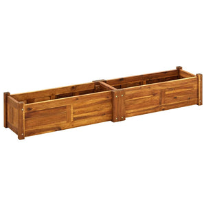 Akazienholz Hochbeet 150x30x25cm