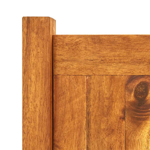 Akazienholz Hochbeet 200x50x25cm