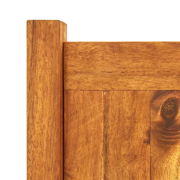 Akazienholz Hochbeet 200x50x25cm