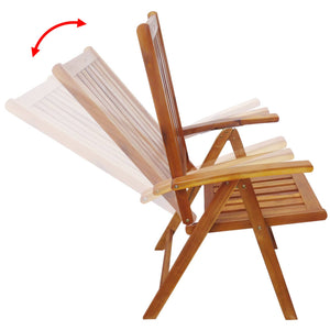 Braunes Holz Gartenmöbelset