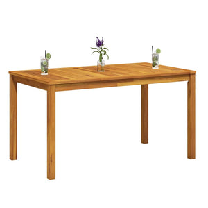 Akazienholz Gartentisch 140x80 cm