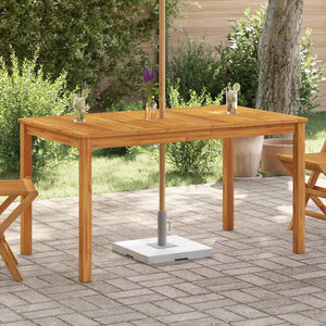 Akazienholz Gartentisch 140x80 cm