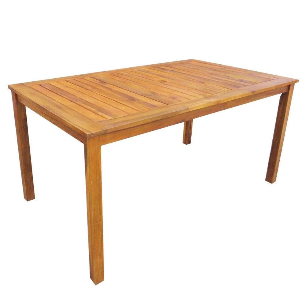vidaXL 7-Piece Garden Dining Set Solid Acacia Wood