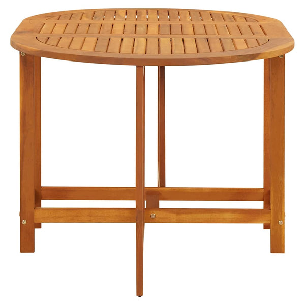 Akazienholz Gartentisch, 130x90 cm