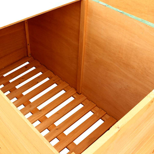 Garten Aufbewahrungsbox Holz 126 cm