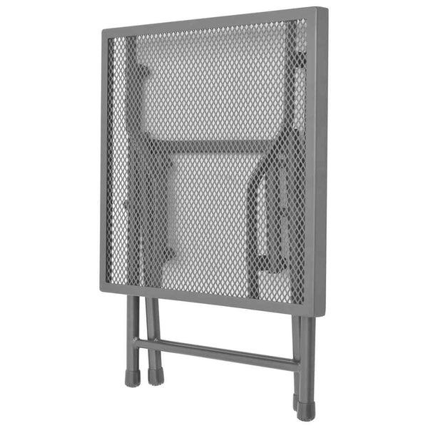 Sonnenliegen Set mit Tisch, Anthrazit