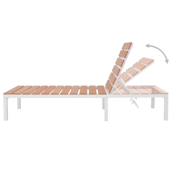5-teiliges Garten Lounge Set mit Auflagen