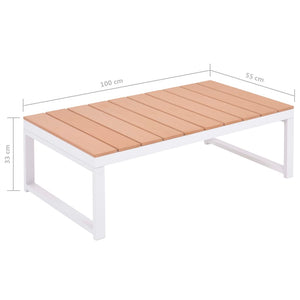 5-teiliges Garten Lounge Set mit Auflagen
