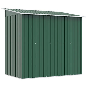 Metall Gartenschuppen Grün