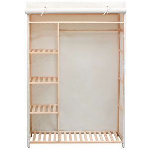 Stoffschrank mit Kiefernholz 110x40x170 cm
