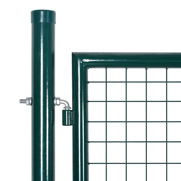 Stahl Zauntor 300x100 cm Grün