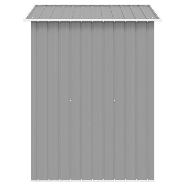 Gartenschuppen Metall Grau 204x132x186cm
