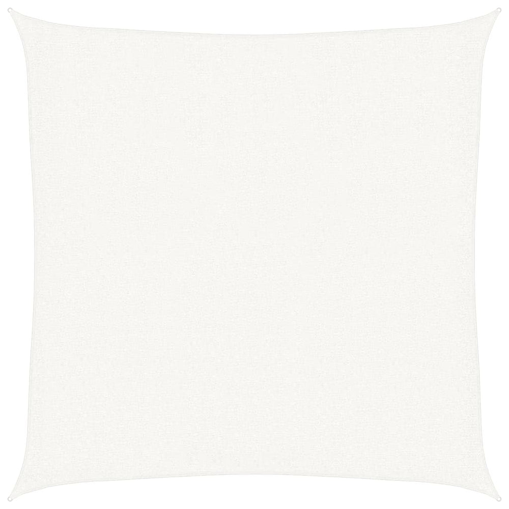 Quadratisches Sonnensegel HDPE 3,6x3,6m - Weiß