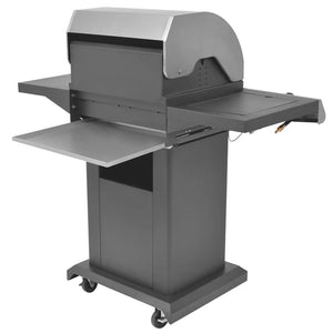 Gasgrill mit 2+1 Brennern, Schwarz/Silber