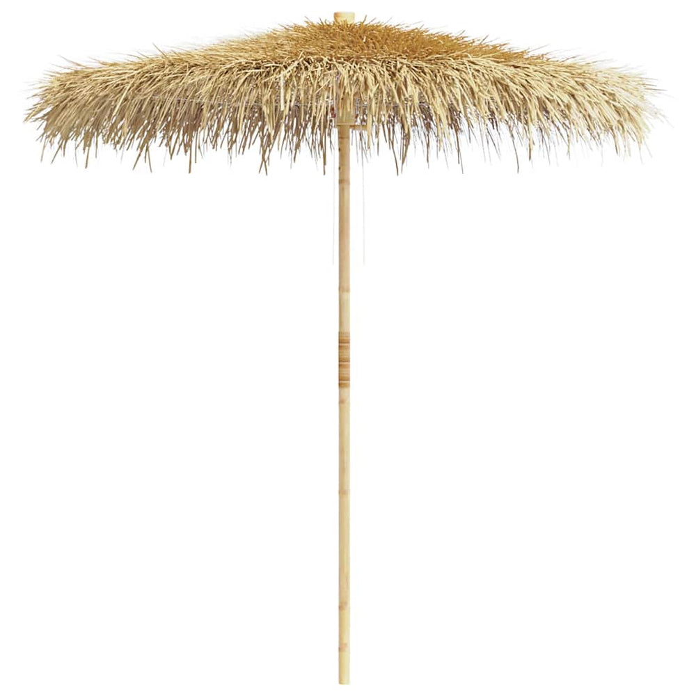 Bambus Sonnenschirm Bananenblatt 210cm
