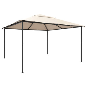Pavillon Partyzelt 4x4 m Beige