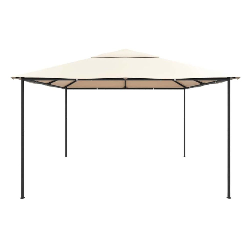Pavillon Partyzelt 4x4 m Beige