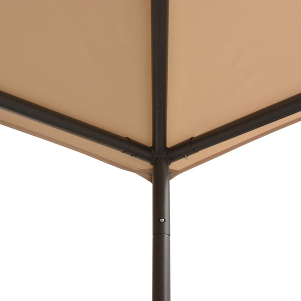 Pavillon Partyzelt 3x3 m Beige