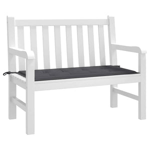 Anthrazit Gartenbank Auflage 120x50 cm
