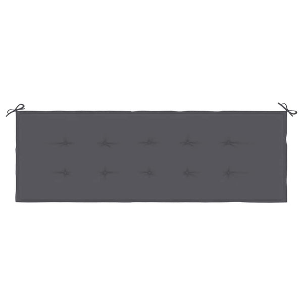 Anthrazit Gartenbank Auflage 150x50 cm