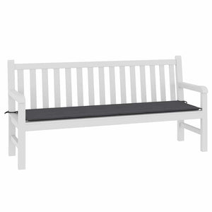 Gartenbank Auflage Anthrazit 180 cm
