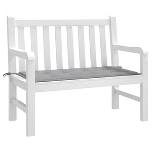 Gartenbank Auflage Grau 100x50 cm