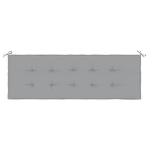 Gartenbank Auflage Grau 150x50 cm