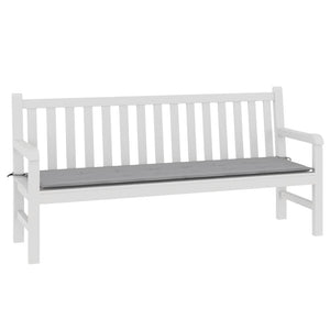 Gartenbank Auflage Grau 180 cm