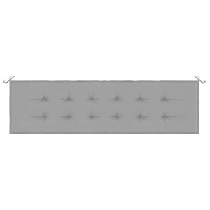 Gartenbank Auflage Grau 180 cm