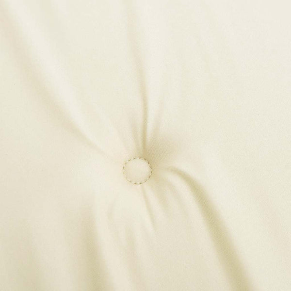 Gartenbank Auflage Creme 100x50 cm