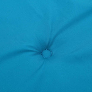 Blaue Gartenbank Auflage 150x50 cm