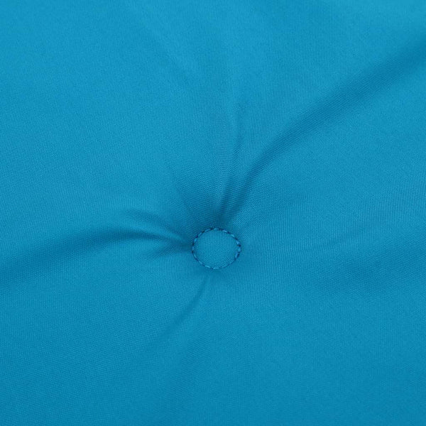 Blaue Gartenbank Auflage 180 cm
