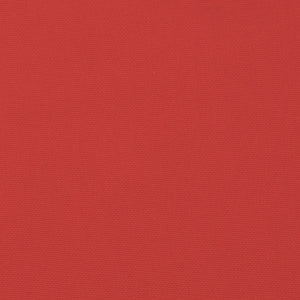 Rote Gartenbank Auflage 150x50 cm