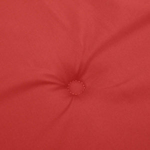Rote Gartenbankauflage 180 cm Oxford-Gewebe