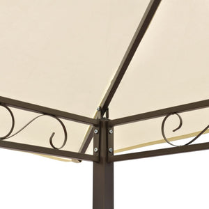 Gartenpavillon mit Tisch und Bänken